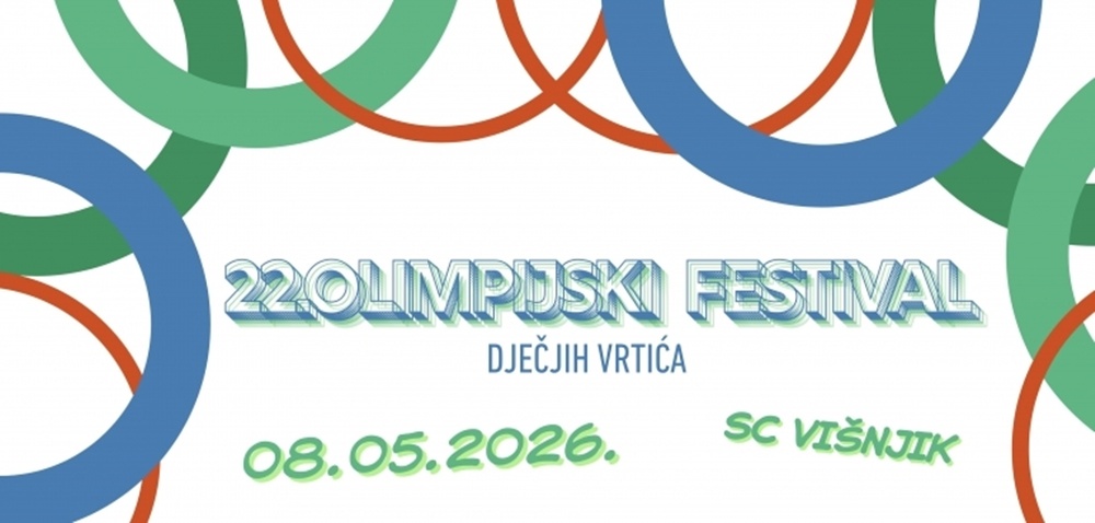 I ja ću biti olimpijac! U petak na Višnjiku Olimpijada dječjih vrtića