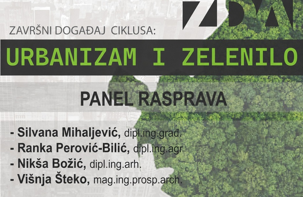 PANEL RASPRAVA Odbor za urbanizam ZDA s temom urbanizam &amp; zelenilo