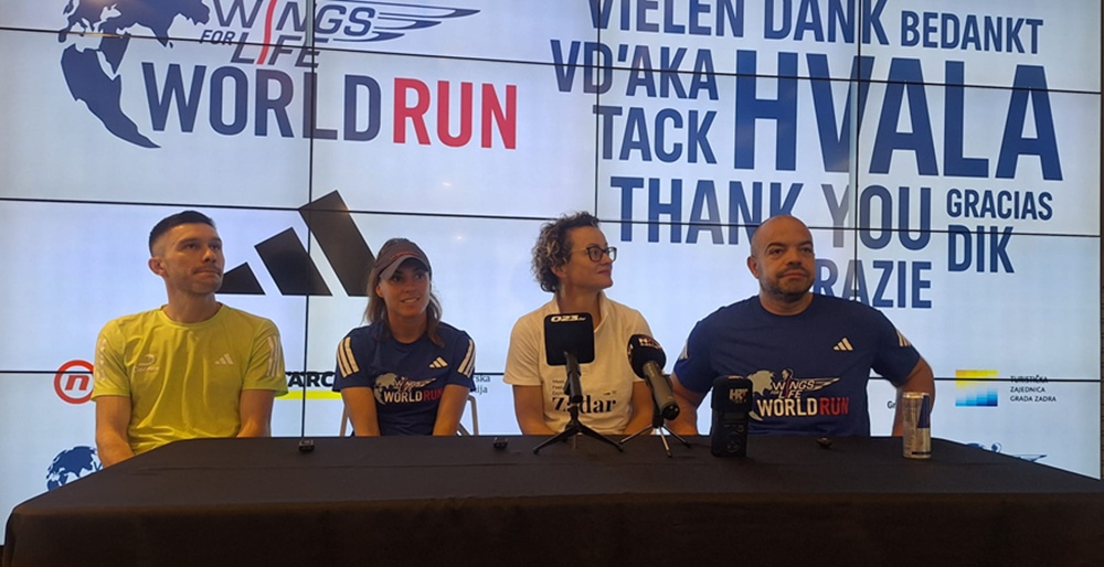 ZADAR DOMAĆIN GLOBALNE UTRKE WINGS FOR LIFE WORLD RUN  “Grad će pokazati da je vrhunski domaćin”