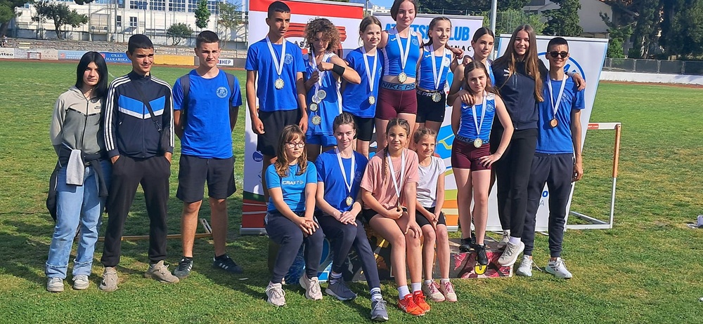 ŽETVA MEDALJA   Fantastični rezultati AK Alojzije Stepinac u Makarskoj i Zare Silić u Splitu
