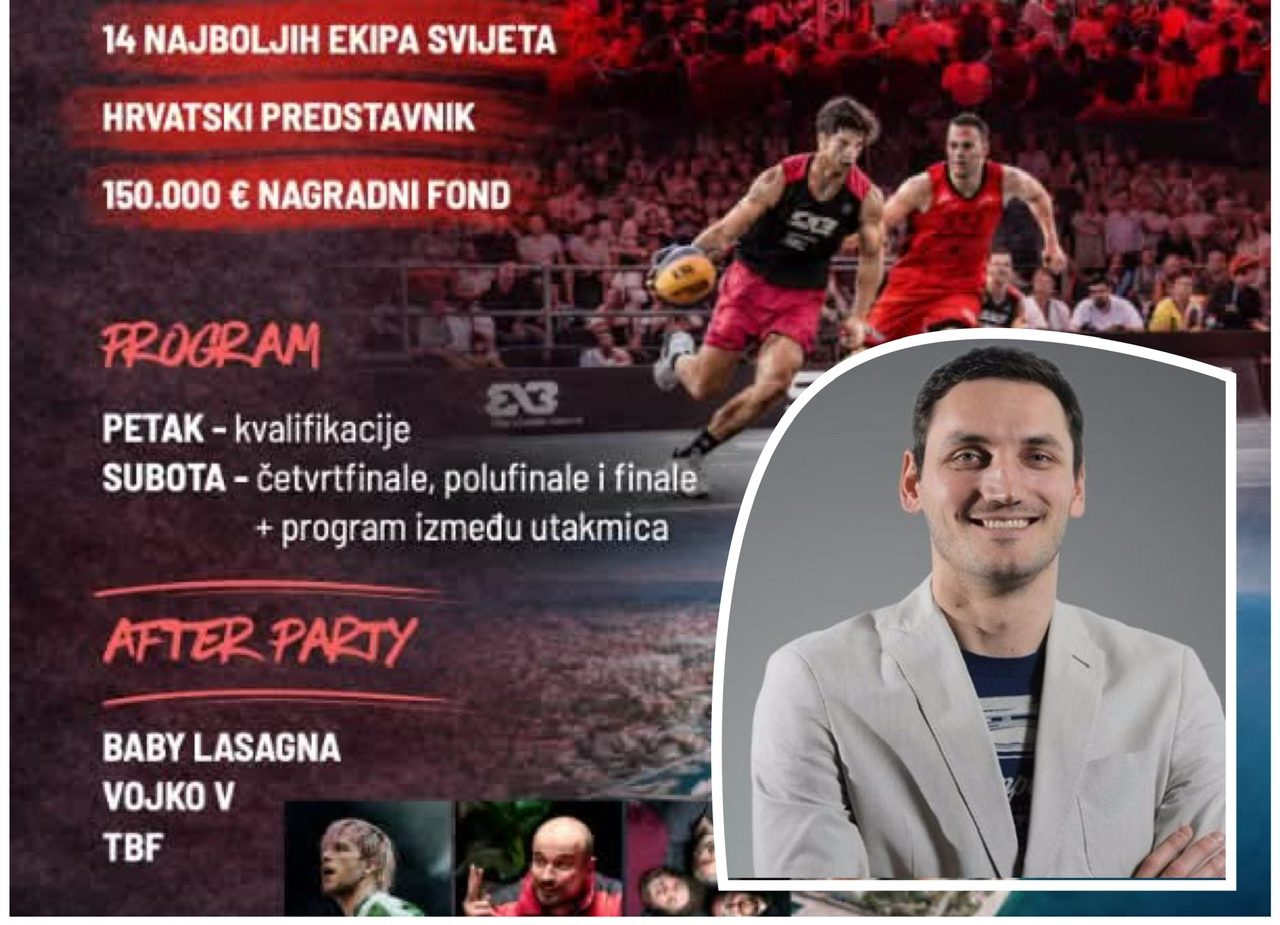 ZADAR POSTAJE SVJETSKA POZORNICA 3×3 KOŠARKE Vedran Vukušić: Na Pozdravu suncu stiže elita FIBA World Toura