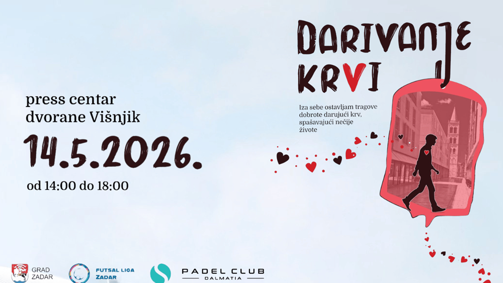 HUMANOST NA DJELU  DDK Futsal Zadar u tri godine prikupio više od 350 doza krvi, nova akcija 14. svibnja