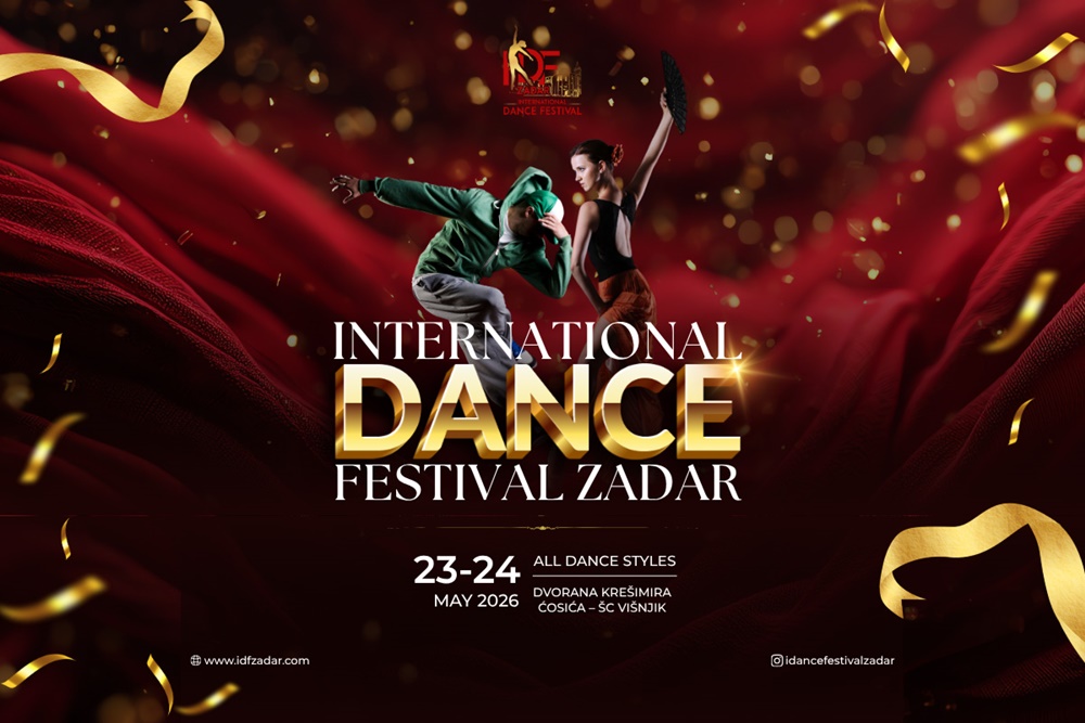 INTERNATIONAL DANCE FESTIVAL ZADAR Višnjik domaćin više od 2500 plesača