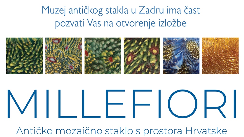MAS Millefiori: antičko mozaično staklo s prostora Hrvatske